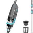 Cordless Handheld Pool Vacuum, Rechargeable Pool Cleaner with 16 Gal/Min Suction, 60 Min Runtime, Dual-Phase Cleaning System, Ideal for Above Ground Pools, Spas, Hot Tubs, Teal (2025 Version)