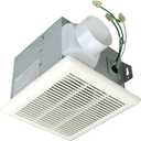 Harrier Hardware Bathroom Exhaust Fan 70 CFM Super Quiet 40dB 2 Sone, Corrosion Resistant Bathroom Fan, Shower Tub, Easy Install Bathroom Attic Vent Fan with 3-Inch Duct Outlet