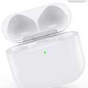 Wireless Charging Case Compatible with AirPods 4, Replacement Case for AirPods 4 with Bluetooth Pairing Sync Button, Earbuds Not Included (USB-C Port)