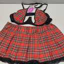 Avidlove Lingerie Set for Women with Underwire Two Piece Lingerie Sets Sexy Outfit Lingerie Set with Lace Mini Pleated Skirt, Size XL