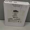 Joiedomi 8 inch Christmas Glitter Star Tree Toppers, Battery Powered Metal Silver Star Lighted with LED Warm White Lights for Xmas Decorations, Holiday Party Indoor Decor