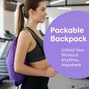 Home Pilates Essentials Kit for Women, Pilates Equipment Workout Set with Pilates Ball,Pilates Bands & Accessories, Pilates Ring Set for Beginners Home Workout with Guide (purple)