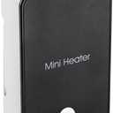 Safety Energy-saving Heater Mini Portable Room Office Desktop Electric Fan Heater Air Warmer Black