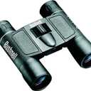 Bushnell Powerview 10x25 Compact Binoculars, High-Power Folding Roof Prism, Lightweight & Portable, Non-Slip Grip, Black - Ideal for Sports, Wildlife, and Outdoor Adventures 