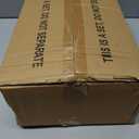 6 Pcs 13.5 OZ Blue Large Candle Jars for Making Candles, Ribbed Unique Candle Jars, Glass Jars with Wooden Lids and Labels for Candle Making Supplies, Container, Blue Table Decor, Gift (Medium)