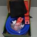 Flexible Race Car Track for Kids, 15Ft Race Track Toy with 4 Cars and Suction Cups, Rolls Up Portable Racetrack Compatible with All 1:64 Cars Toys, Birthday Gifts Toys for Boys Girls