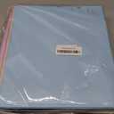 0.5'' 3-Ring-Binder with Pockets, 100 Sheets Capacity, 1/2 inch Binders fits 11" x 8.5" US Letter Size, Assorted 4 Pastel Colors - Ideal for School, Office, and Home Use (0.5 inch)