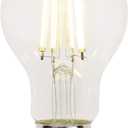 Westinghouse 5316500 6.5 Watt (60 Watt Equivalent) A19 Dimmable Clear Filament LED Light Bulb, Medium Base, Single