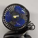 Gaiatop Portable Clip on Fan Battery Operated, Small Powerful 3 Speed Quiet 360 Rotate, USB Rechargeable Mini Personal Cooling Fan for Desk Table Home Office Stroller Camping Women Gifts Black 