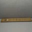 Nuvium 1.2" Rise Threshold Ramps for Doorways, 35.5" Wide Natural Rubber Power Wheelchair Ramp is Adjustable and Cuttable for Doorways, Curb, Sweeper, Power Scooters, 2000 Lbs Load Capacity