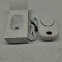 AOCOOLFAN Portable Neck Fan, Mini Small Personal Handheld Fan USB Rechargeable 3 Speed for Girls Boys Woman Eyelash Travel Home Office Outdoor (White)