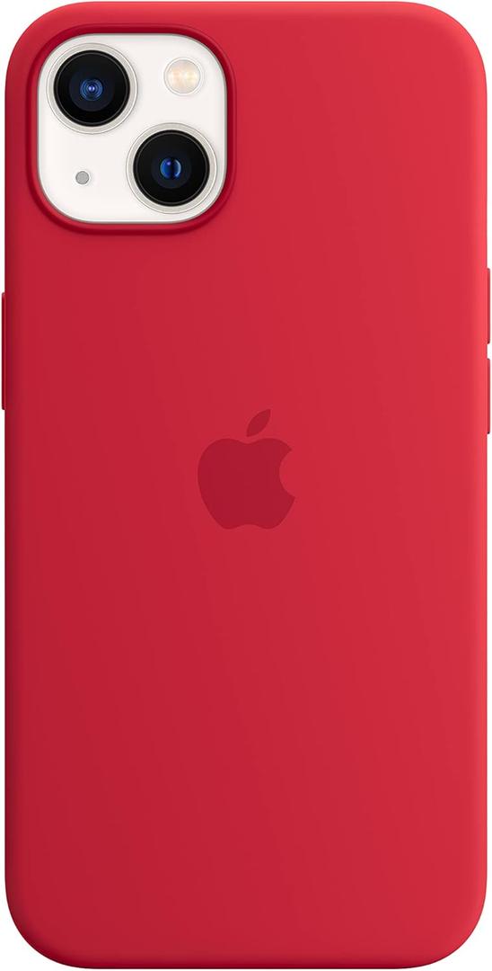 Apple iPhone 13 Silicone Case with MagSafe  (Product) RED