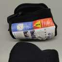 SARISUN Travel Pillows for Airplanes, Airplane Pillow for Long Flight, Airplane Head Strap with Eye Mask for Sleep, Travel Neck Pillow for Car Road Trip, 360 Support Headrest, Stop Bobblehead, Black