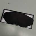 3D Eye Mask Sleep Mask for Men & Women, 100% Pressure-Free & Light Block-Out Eye Mask for Sleep with Easy Adjustable Strap, Night Eye Cover for Travel, Black