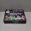 4Pods Aluminum RGBW LED Rock Lights Kit for ATV UTV 4 Wheeler Can-Am SXS RZR Side by Side Offroad Golf Cart with APP/RF Remote,Multicolor Metal Case Waterproof Bright Underglow Underbody Light 12V