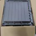 Louvered Large Deck Box, 60.83" x 28.39" x 29.17", (Gray)