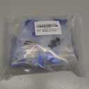 Upgrades Part for 1/10 Rustler 2WD VXL /Stampede 2WD VXL,Alloy RC Suspension Arms,Shocks,Steering Blocks Caster Blocks C-Hubs Stub Axle Carriers,Turnbuckles Camber Link, Navy Blue