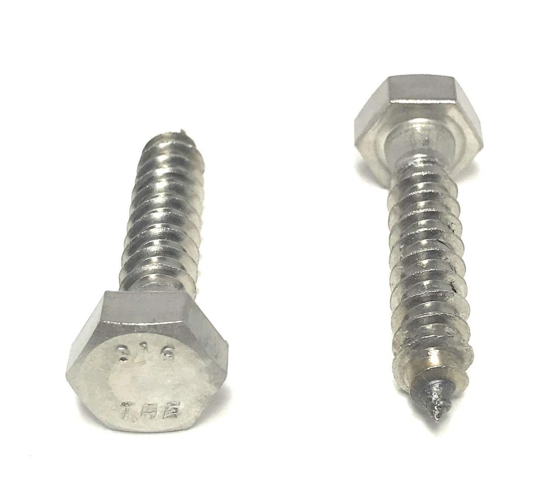 Lag Screws 5/16" × 1-1/2"