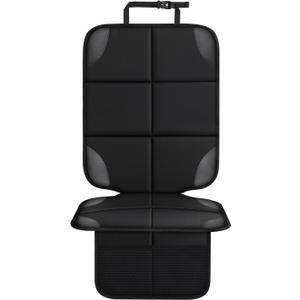 Car seat Protector 2 mesh Pocket Waterproof car seat Covers, Universal Size, Baby, pet, Children's car seat Protector, Anti Slip Bottom (1 piece)