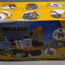 Best Ride On Cars CAT Excavator Push Car Licensed Caterpillar Ride-On Digger Toy for Kids with Rotating Bucket & Under-Seat Storage Construction Vehicle for Toddlers, Small