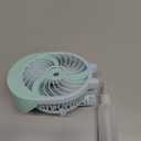 HandFan Personal Misting Fan, Poratable Handheld Rechargeable Mister Fan, Battery Operated Mist Fan, for Travel, Camping, Outdoors, Makeup(Green)