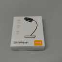 Gritin Rechargeable Book Light for Reading in Bed with 19 LED &Memory Function-Eye Caring 3 Color Temperatures,5 Brightness Levels,80 Hrs Runtime Flexible Goose Neck Clip on Light-Dark Green