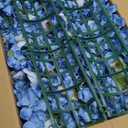 Pack of 6 Wedding Arch Decorations, 19.7 inch Artificial Flower Table Centerpieces Floral Arrangement for Wall Backdrop Party Bridal Shower Event Decor - Blue