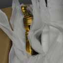 Glass Wall Sconce Set of 2, Antique Brass Wall Light, Crystal Floral Bedside Wall Lamp for Entrance, Bedroom, Hallway