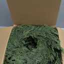 Christmas Garland 9Ft Realistic Cedar Cypress Pine Greenery Garland Faux Christmas Garland Decorations for Mantle, Fireplace, Table, Stairs, Doors, Porch, Indoor Outdoor Christmas Decorations(2Packs)