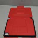 SEYMAC stock Case for iPad (A16) 11th/10th Generation 11''/10.9'', Strong Magnetic Auto Sleep Shockproof Case with Absorbing Multi-Angles Stand, Pen Holder, Card Slot (Red)