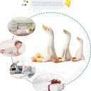 19.7" Goose Stuffed Animal Plush Toy,White Swan Stuffed Animal Toy Gifts for Kids