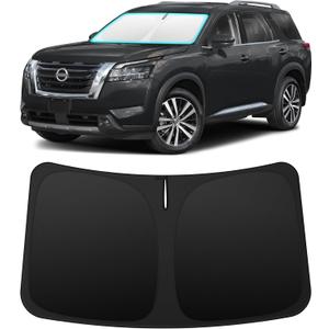 INSAUTO Custom Fit Windshield Sun Shade Accessories for Nissan Pathfinder 2022-2026, Foldable Front Window Sunshade, UV & Heat Reflector, Keeps Interior Cool, Includes Storage Bag