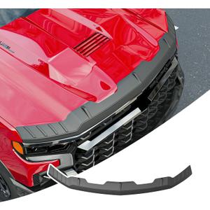 Hood Deflector Compatible with 2019-2024 Chevy Silverado 1500 Hood Protector TPE Hood Shield Replacement for 2019-2024 Chevy Silverado Accessories