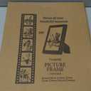 TWING 11x14 Picture Frame,Display Pictures 8x10 with Mat or 11x14 Without Mat,Ornate Picture Frames for Wall Mounting or Table Display,Rustic Gold,1 Pack