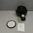 Portable Electric Smoke Away Fan, Rechargeable Air Purifier for Removes Smoke and Odors Smokes Purifier Filters, Smokeaway Fan for Cooking(Gold)