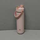 26 oz Insulated Water Bottle with 2-in-1 Straw and Spout Lid, Keep Cold 24H, Leak-Proof, Fits in Car Cup Holder, Stainless Steel Water Bottle for Sports, Travel, and School, (26 Ounces, Cotton Candy)