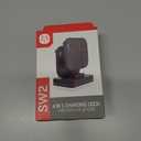 Switch 2 Joy-Con Charging Dock and Nintendo 2 Grip, 2-in-1 Charging Stand for Switch 2 2025, Black