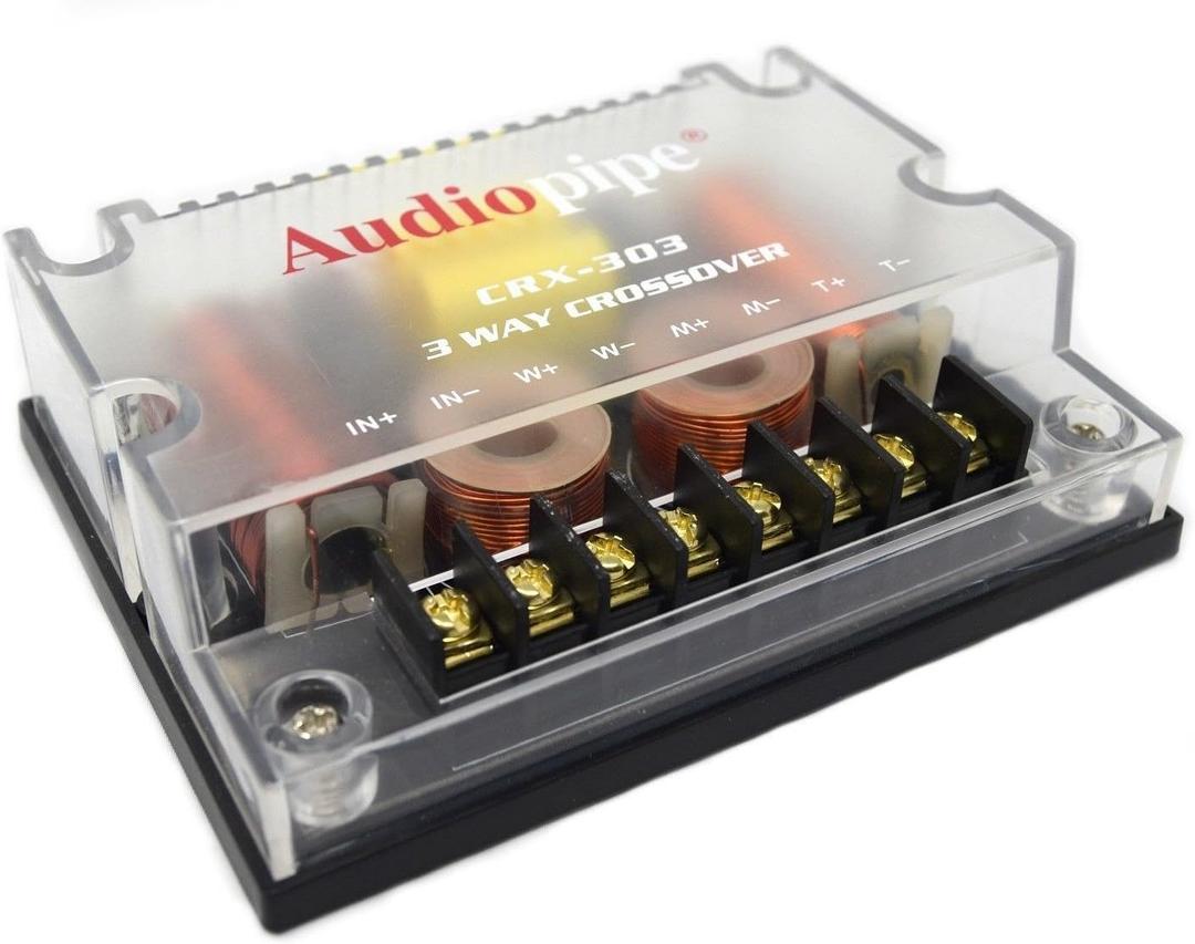 Audiopipe 3 Way Crossover CRX-303 300 Watts Passive Crossover Car Audio 4 Ohm