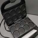 Mini Waffle Maker for Kids, Make Bite-Sized 8 * 2" Tiny Waffles, Great for Breakfast, Snacks, Desserts and More