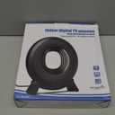 TV Antenna Indoor for Local Channels, 2025 Long Range Antenna for Smart TV 360 Reception,Digital TV Antennas for All Smart/Old TVs, Supports 4K 1080P HD VHF UHF