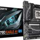 GIGABYTE Z790 Eagle AX LGA 1700 ATX Motherboard, Support Intel Core 14th/13th/12th Gen, DDR5, 12+1+1 Power Phase, 3X M.2, PCIe 5.0, USB-C 3.2, WIFI6E, 2.5GbE, Q-Flash, EZ-Latch, RGB Fusion