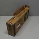 Zober Pants Hangers Non Slip - 20 Pack Open Ended Pants and Jean Hangers for Closet - Space Saving Clothes Hanger - Strong, Durable, Metal Pant Hangers (Black) (Chrome)