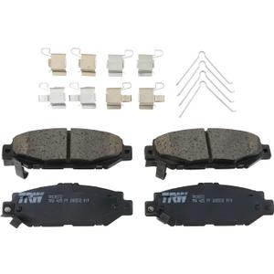 TRW Pro TRC0572 Disc Brake Pad Set For Lexus SC400 1992-2000, Rear, And Other Applications