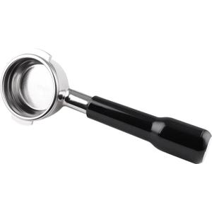 Bottomless Portafilter 58mm Compatible with E61 Group, Rancilio/Expobar/Rocket Espresso Machines, 2 ears 58mm Portafilter, Filter Basket Included