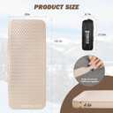 TOBTOS 4" Thick Self Inflating Sleeping Pad with Electric Pump, 60s Inflate Ultra-Compressible Compact Foam Camping Mattress, Insulated Sleeping Mat for Tent, Car, Camping