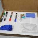 MaxGear Acrylic Dry Erase Board 16"x12"  Wall Mounted Frameless Whiteboard with Marker Holder, Markers & Eraser, Floating Non-Magnetic Writing Board for Office, School, Home, or Restaurant