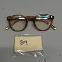 EASY READ Retro Round Blue Light Blocking Reading Glasses for Women,Anti UV Readers for Women with Spring Hinge