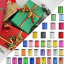 BEISHIDA 12 Assorted Colors Curling Ribbons Set,Rainbow Balloons Strings,1/5 ''Thin 264yds for Gift Wrapping Birthday Wedding Halloween Christmas Party Decoration (MIX-RIBBON-01)
