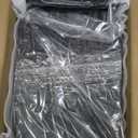 Spacrea Metal Desk Organizers and Accessories, Dual Monitor Stand Riser with Drawer and 2 Pen Holders, Desk Accessories & Workspace Desktop Organizers for Office Supplies (Black)