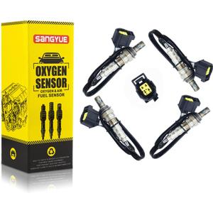 4PCS Oxygen Sensor 1 & 2 for 2005-2020 Jeep Grand Cherokee 3.6L/3.7L/5.7L/6.1L/6.4L Upstream + Downstream
